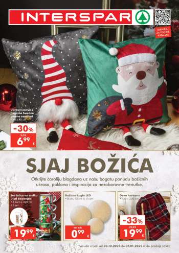 INTERSPAR katalog - 30.10.2024. - 07.01.2025.