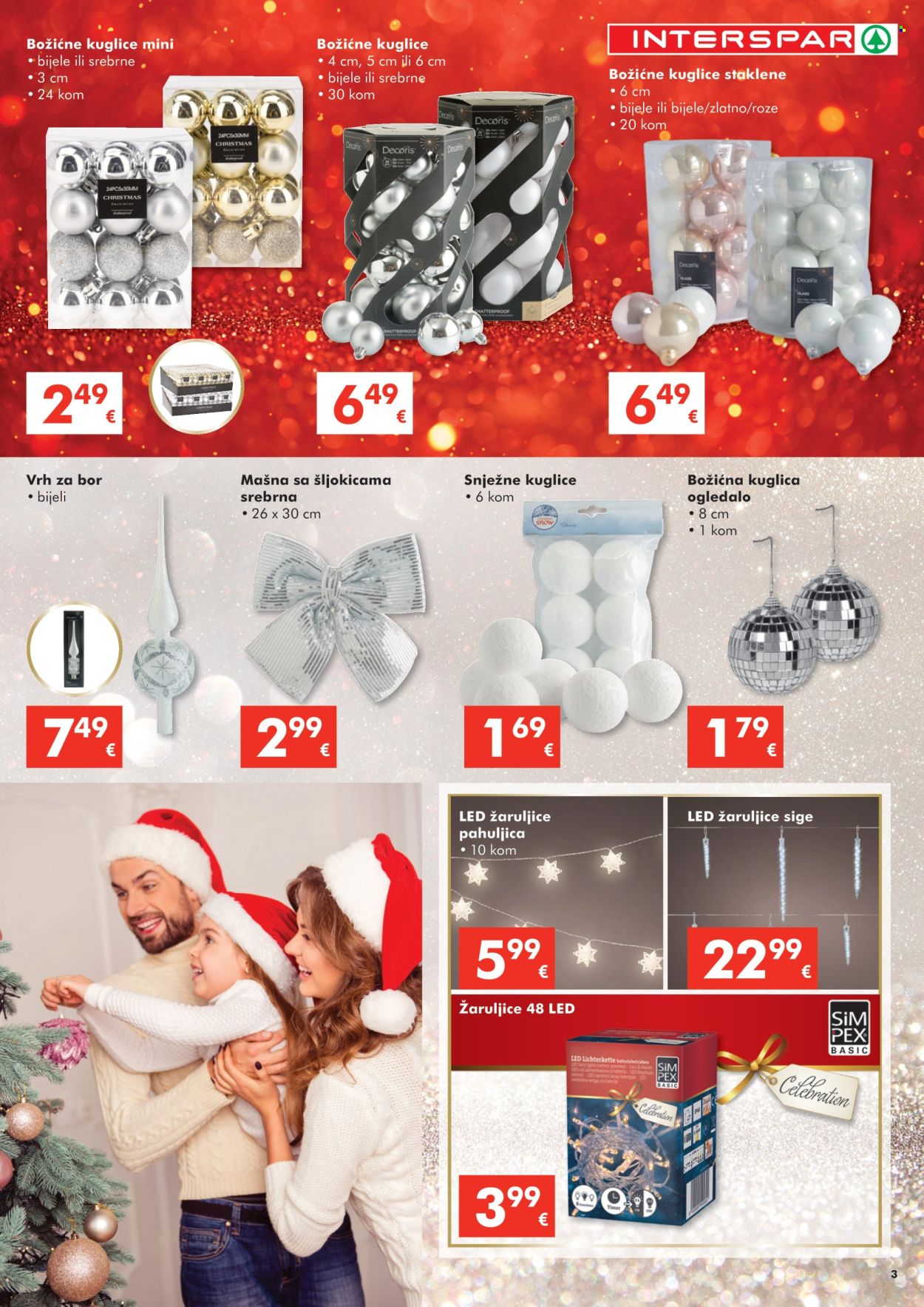 INTERSPAR katalog - 30.10.2024. - 07.01.2025. Stranica 3