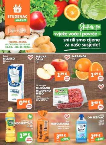 Studenac katalog - 31.10.2024. - 06.11.2024.