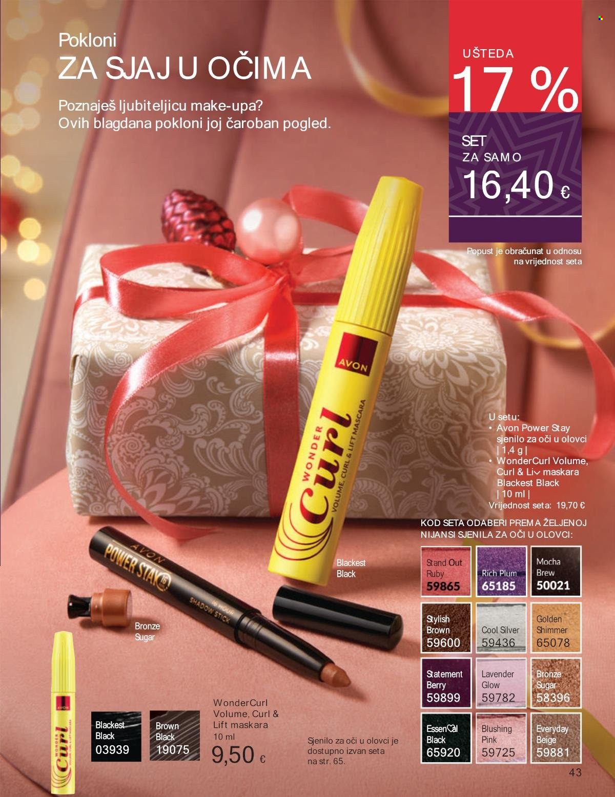Avon katalog - 01.11.2024. - 30.11.2024. Stranica 43