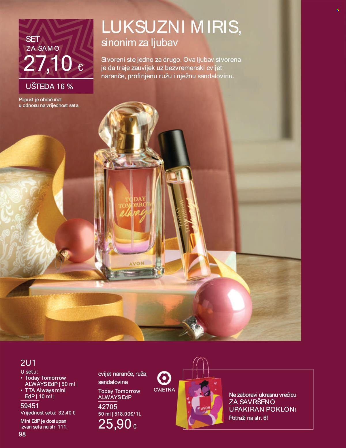 Avon katalog - 01.11.2024. - 30.11.2024. Stranica 98
