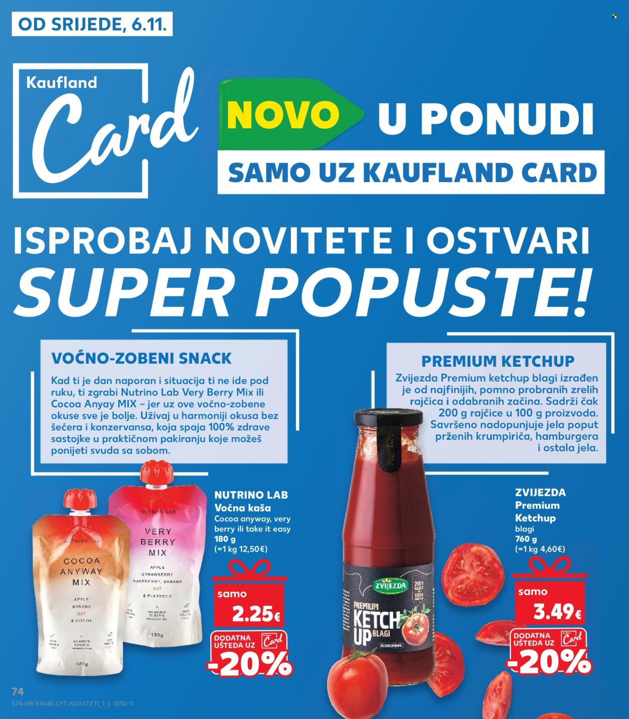 Kaufland katalog - 06.11.2024. - 12.11.2024. Stranica 74