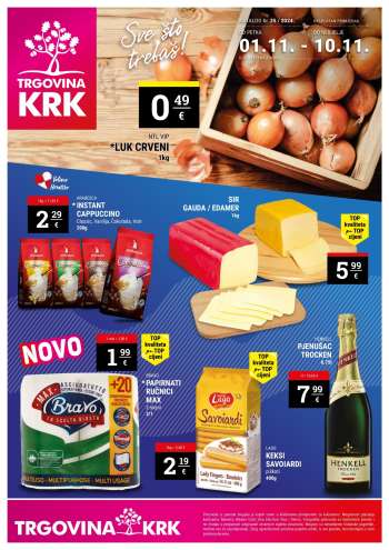 Trgovina KRK katalog - 01.11.2024. - 10.11.2024.