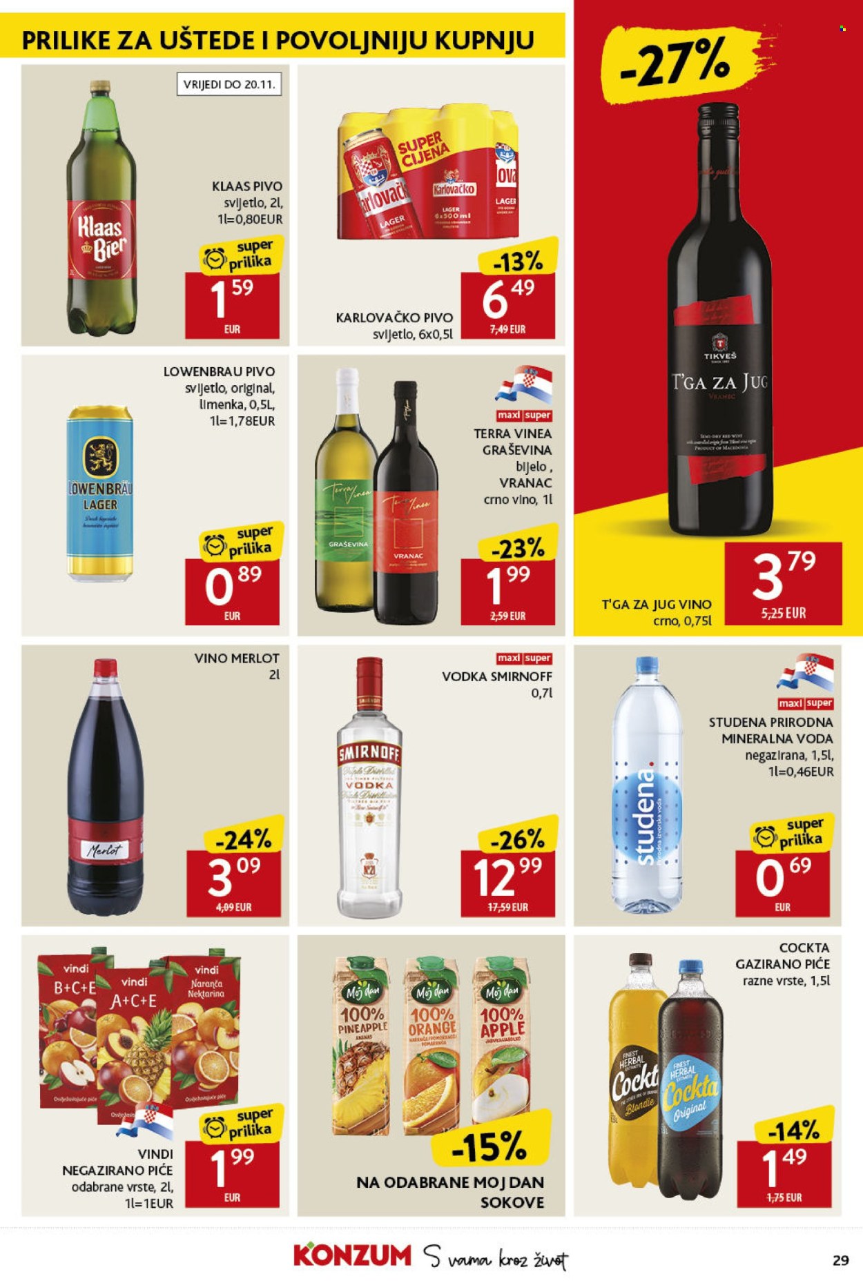 Konzum katalog - 07.11.2024. - 13.11.2024. Stranica 29