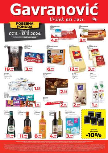 Gavranović katalog - 07.11.2024. - 13.11.2024.