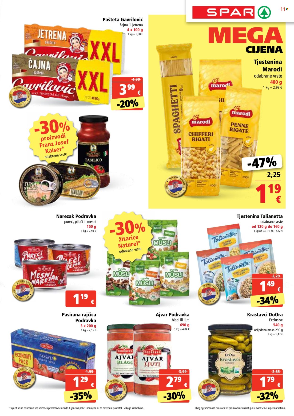 SPAR katalog - 06.11.2024. - 12.11.2024. Stranica 11