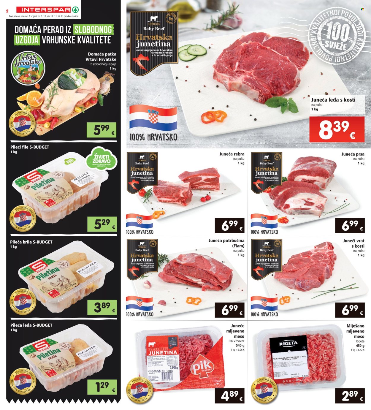 INTERSPAR katalog - 06.11.2024. - 12.11.2024. Stranica 2