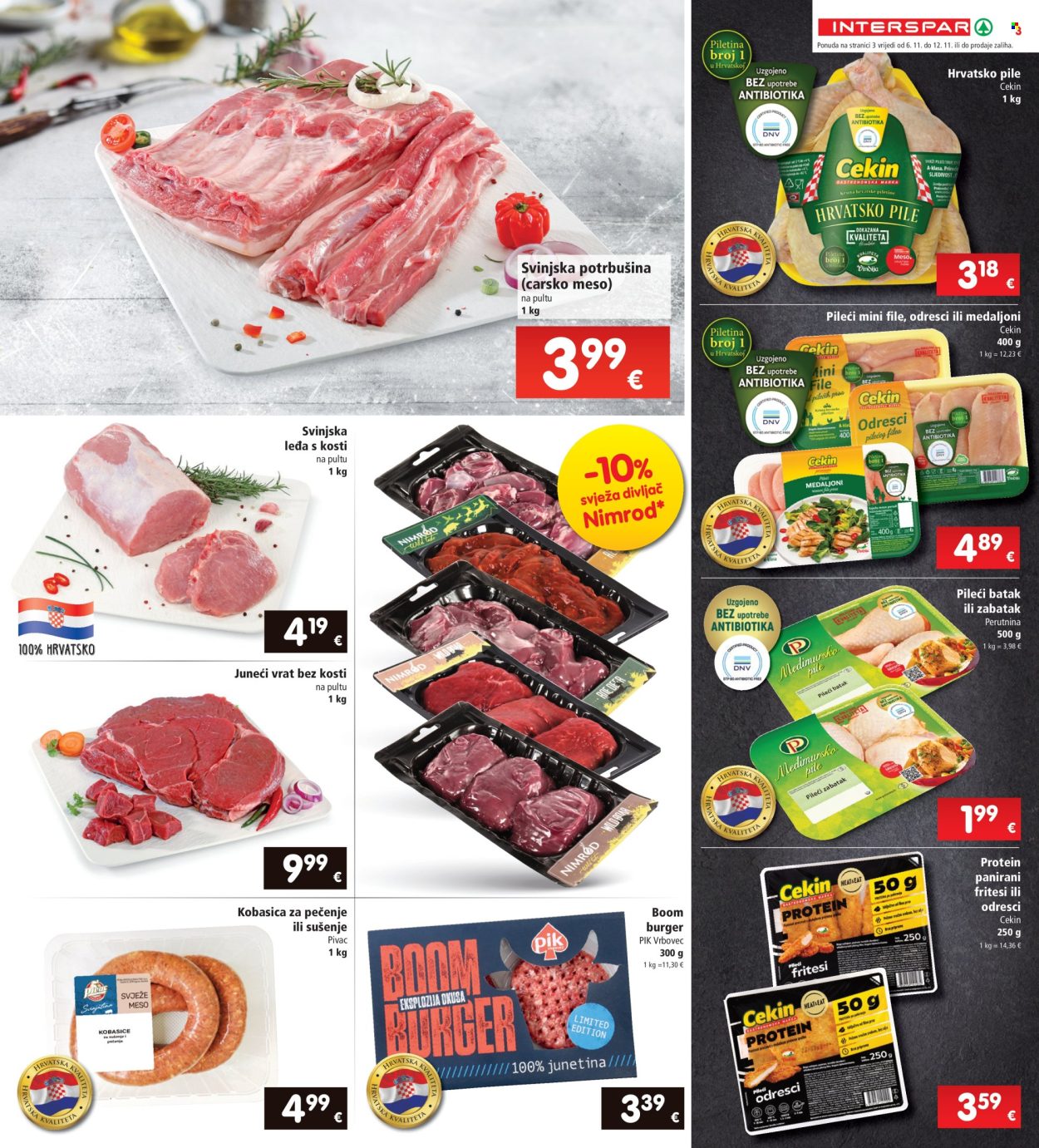 INTERSPAR katalog - 06.11.2024. - 12.11.2024. Stranica 3