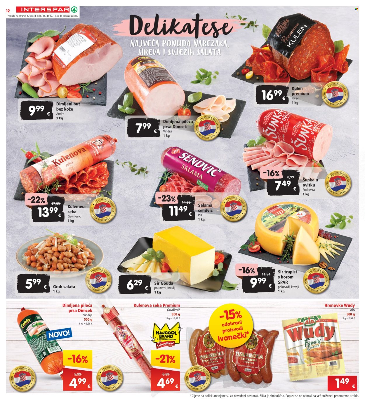 INTERSPAR katalog - 06.11.2024. - 12.11.2024. Stranica 12