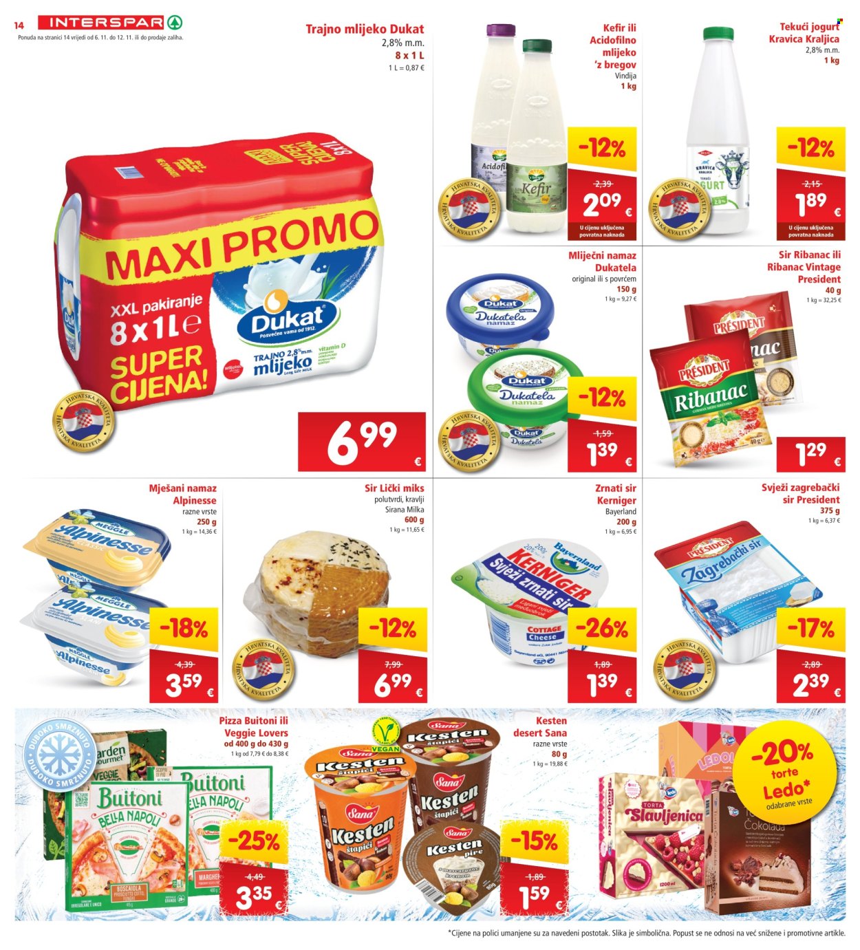 INTERSPAR katalog - 06.11.2024. - 12.11.2024. Stranica 14