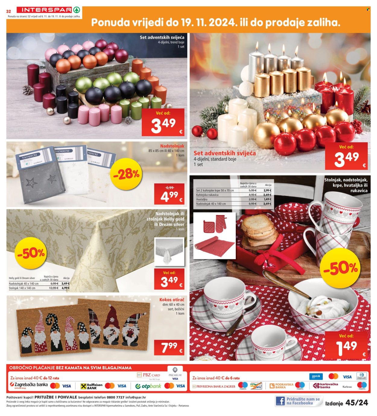 INTERSPAR katalog - 06.11.2024. - 12.11.2024. Stranica 32