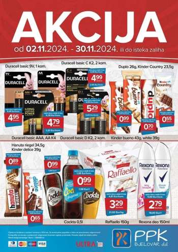 PPK Bjelovar katalog - 02.11.2024. - 30.11.2024.