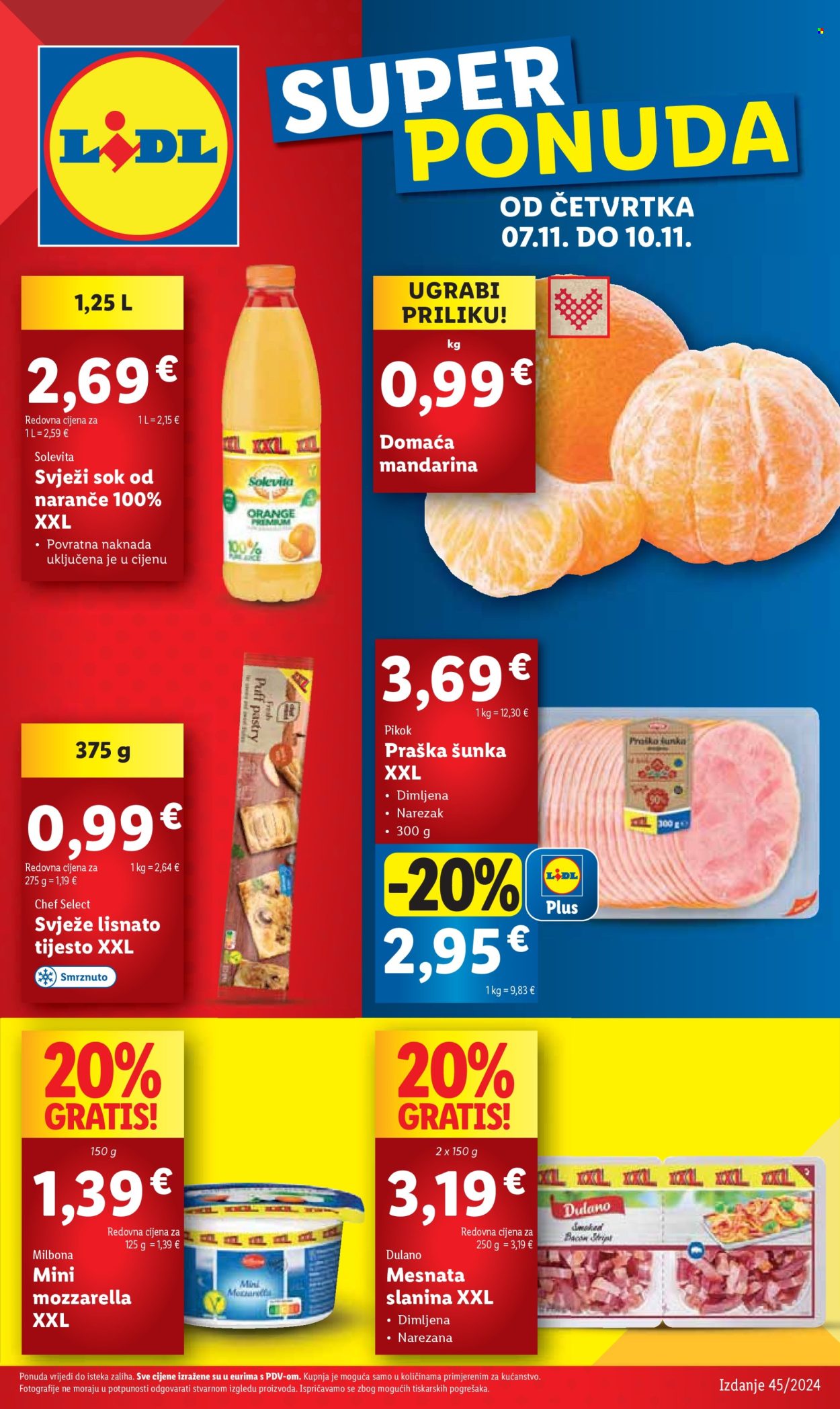 Lidl katalog - 07.11.2024. - 10.11.2024. Stranica 1