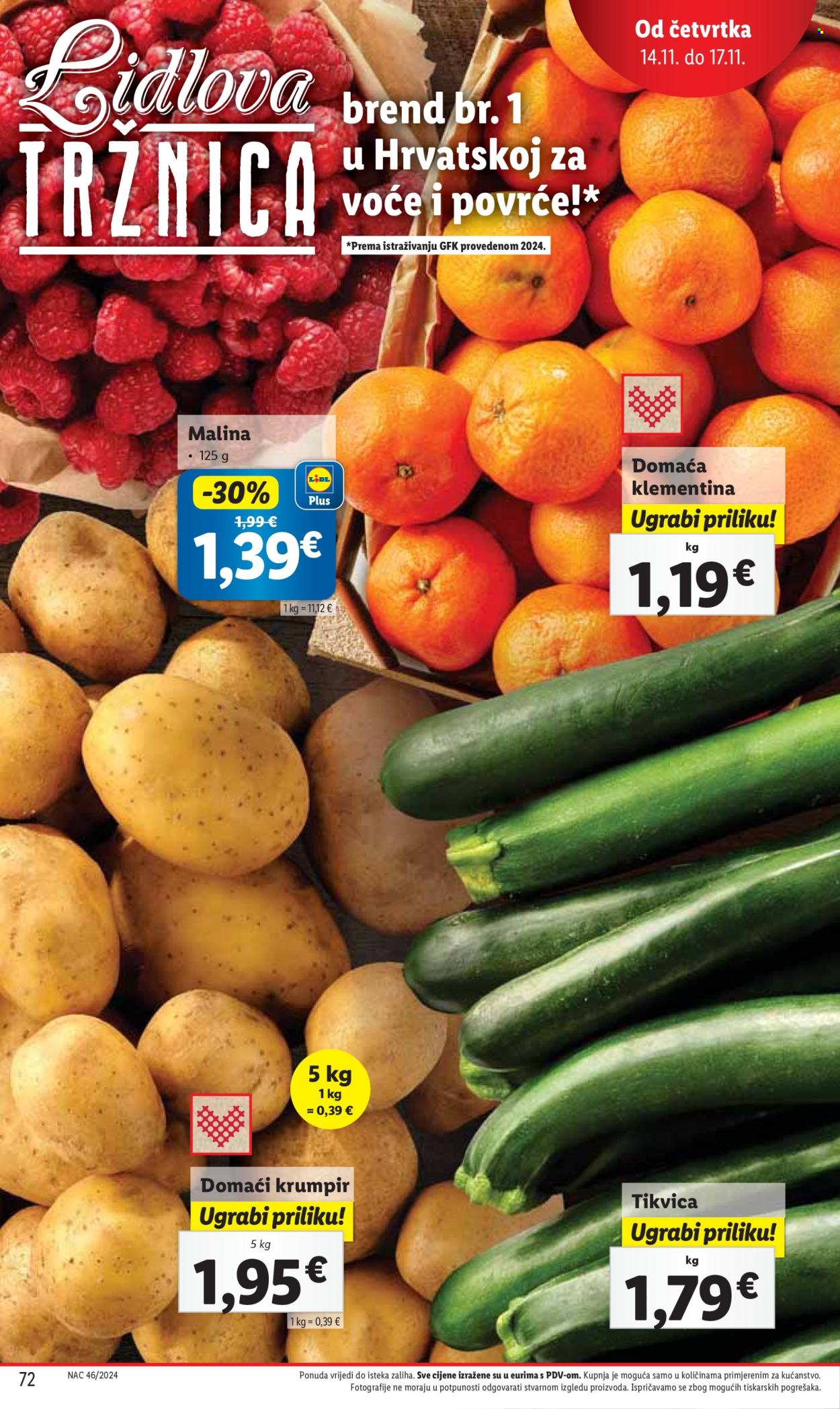 Lidl katalog - 11.11.2024. - 17.11.2024. Stranica 72