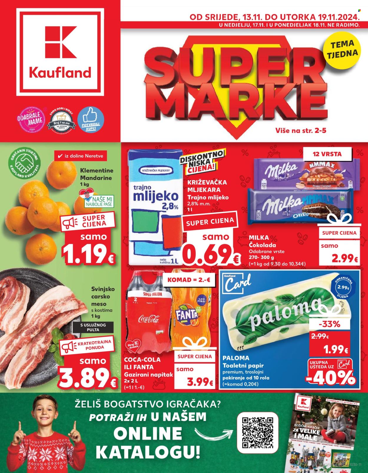 Kaufland katalog - 13.11.2024. - 19.11.2024. Stranica 1