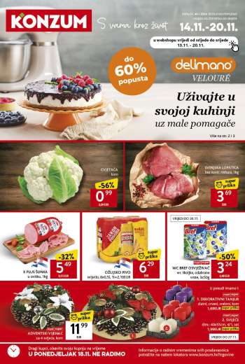 Konzum katalog - 14.11.2024. - 20.11.2024.
