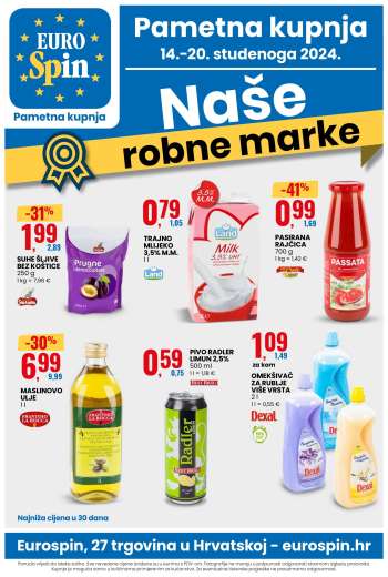 Eurospin katalog - 14.11.2024. - 20.11.2024.