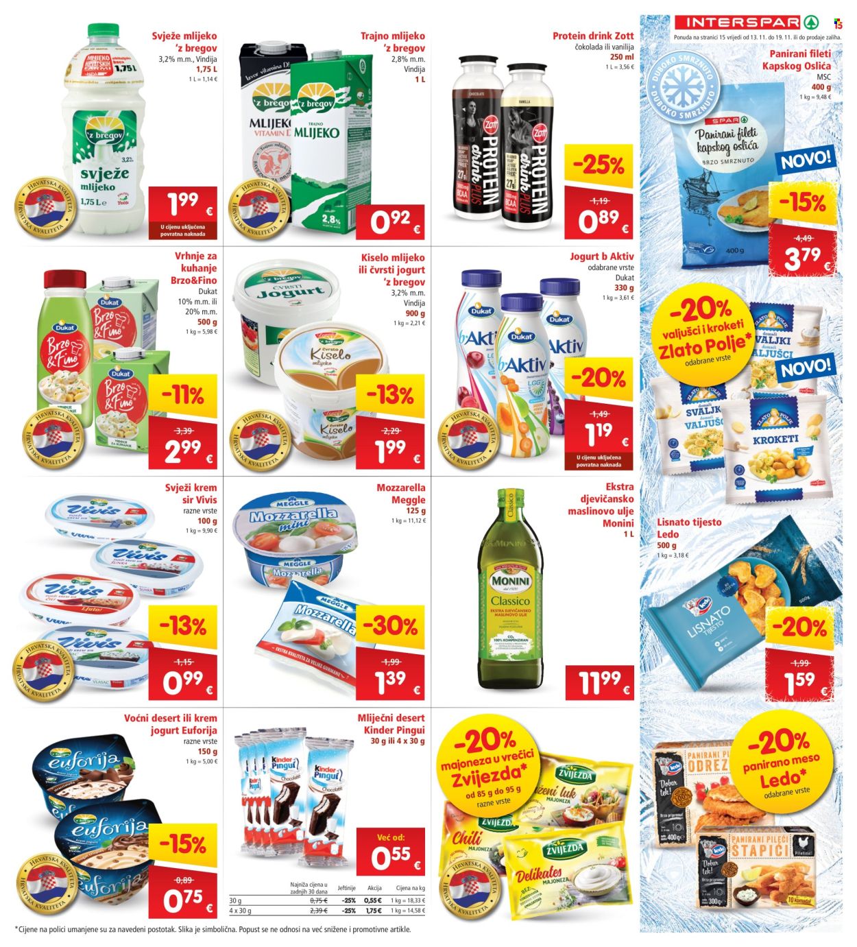 INTERSPAR katalog - 13.11.2024. - 19.11.2024. Stranica 15