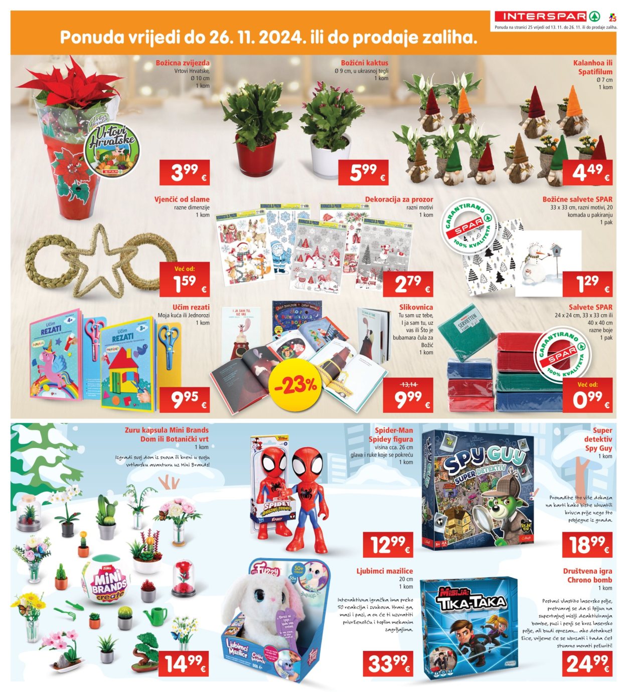 INTERSPAR katalog - 13.11.2024. - 19.11.2024. Stranica 25