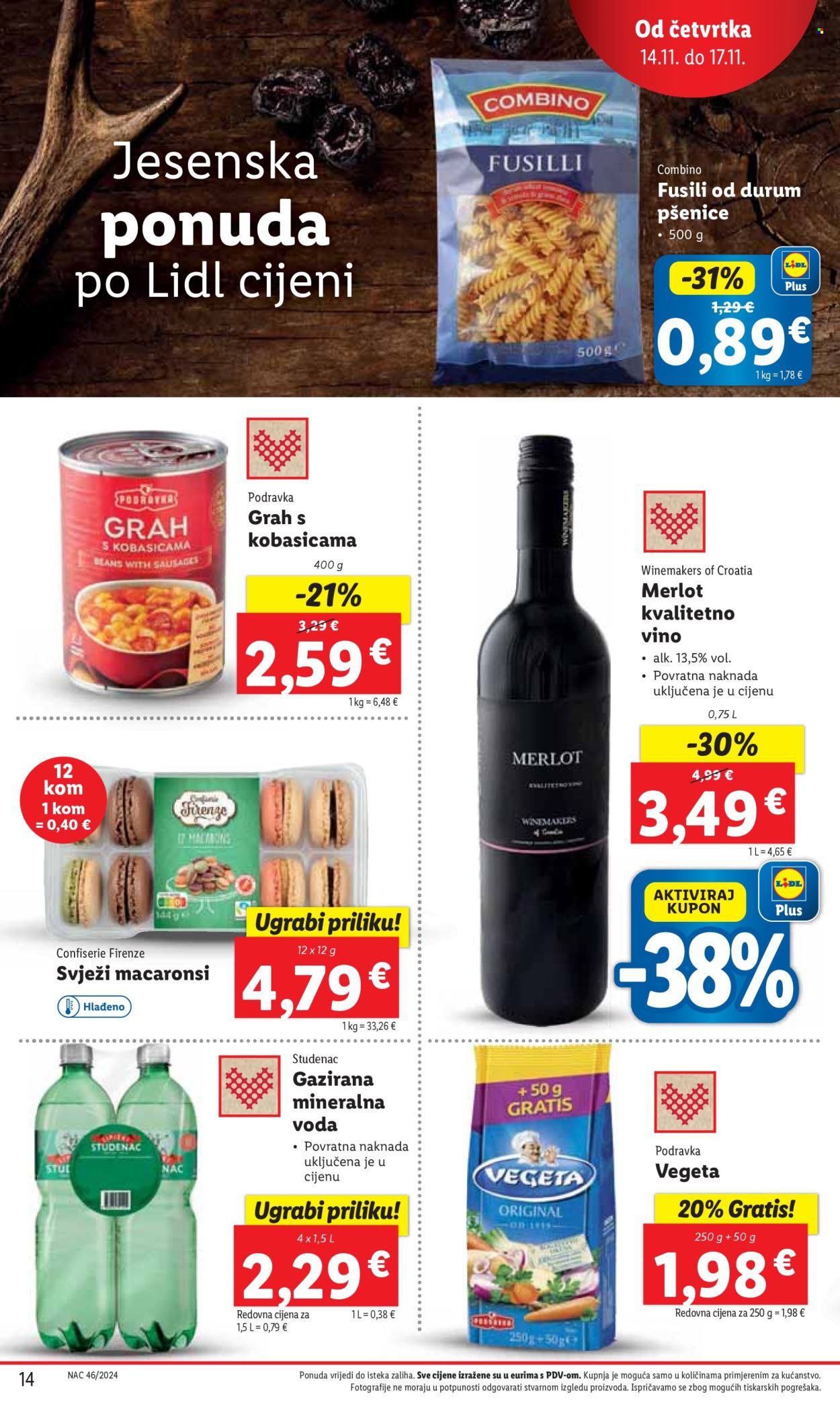 Lidl katalog - 14.11.2024. - 17.11.2024. Stranica 14