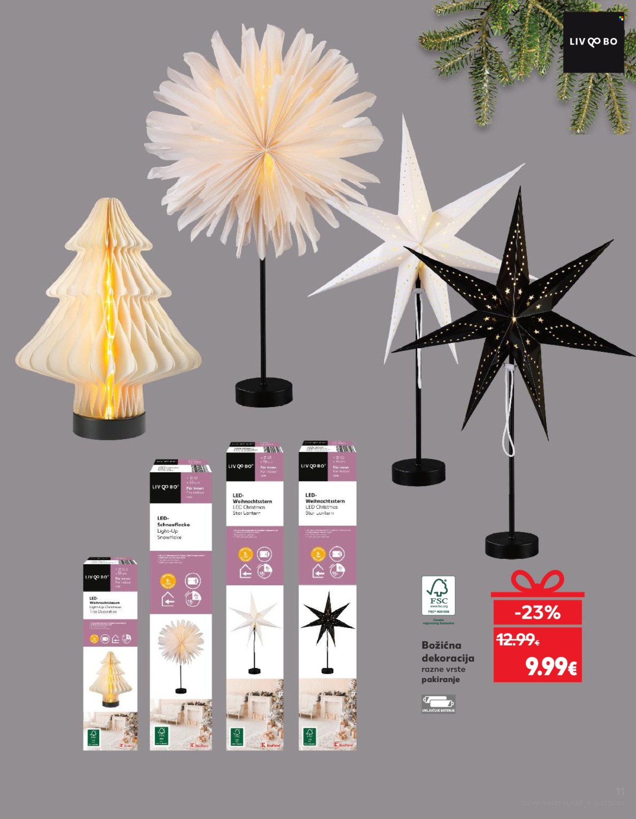 Kaufland katalog - 19.11.2024. - 24.12.2024. Stranica 11