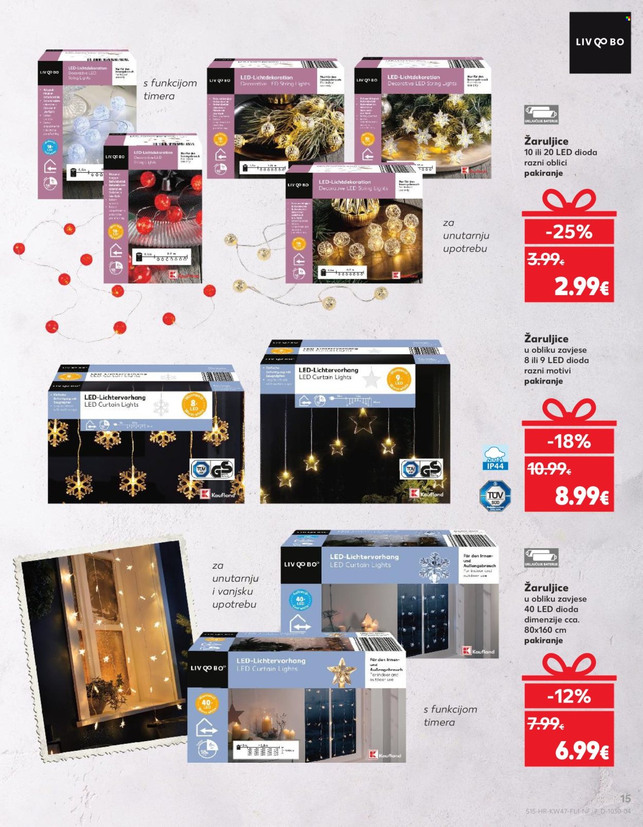 Kaufland katalog - 19.11.2024. - 24.12.2024. Stranica 15