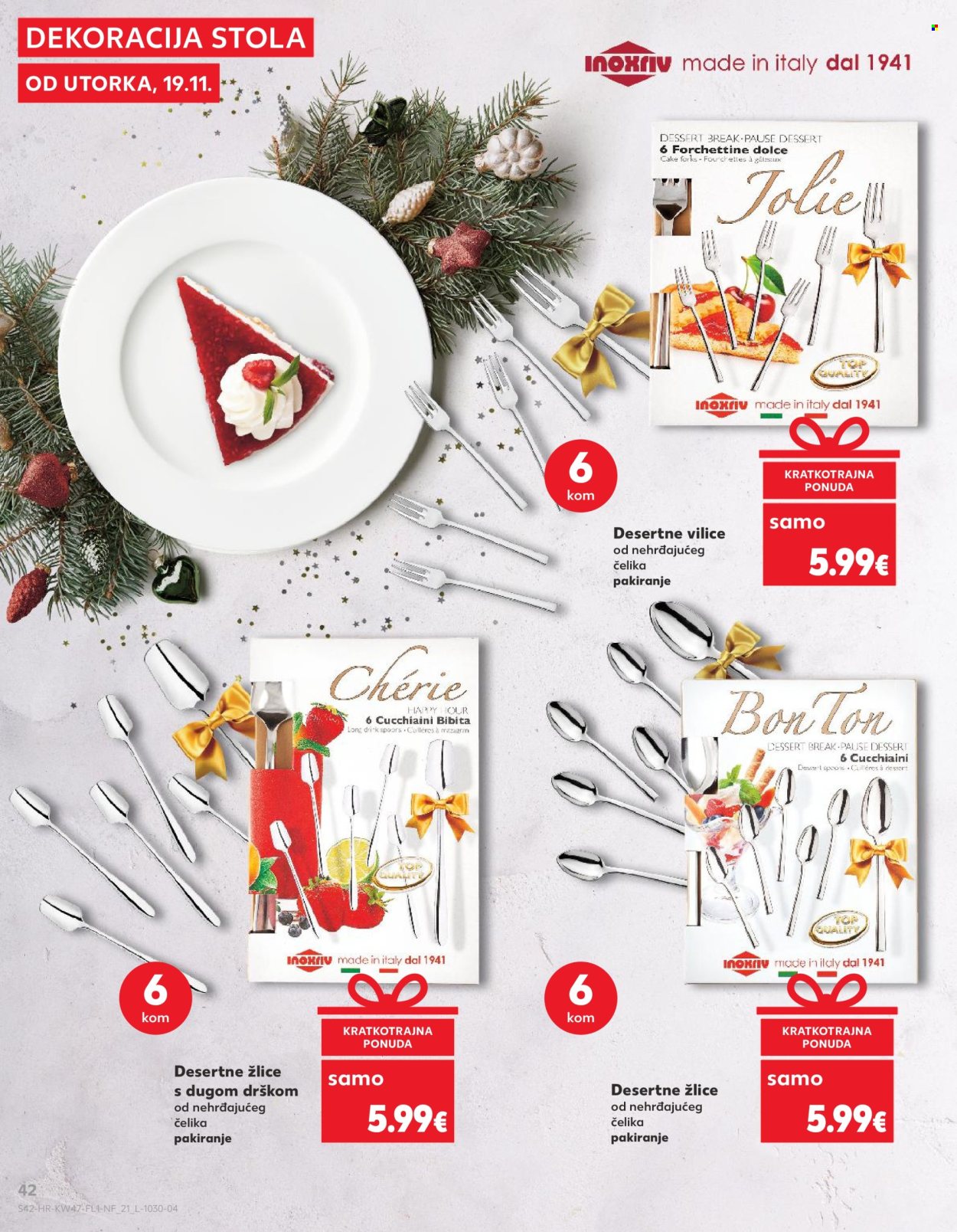Kaufland katalog - 19.11.2024. - 24.12.2024. Stranica 42