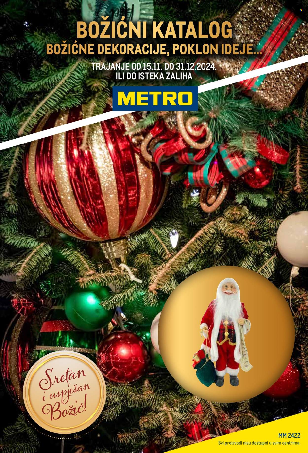 Metro katalog - 15.11.2024. - 31.12.2024. Stranica 1