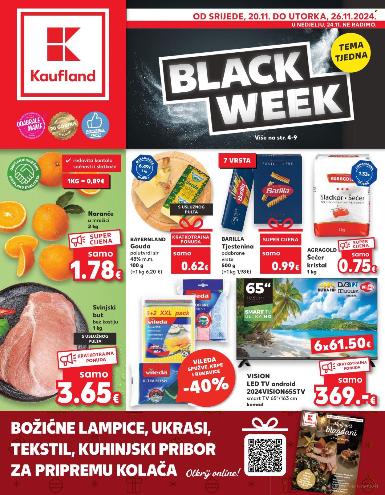 Kaufland katalog - 20.11.2024. - 26.11.2024. Stranica 1