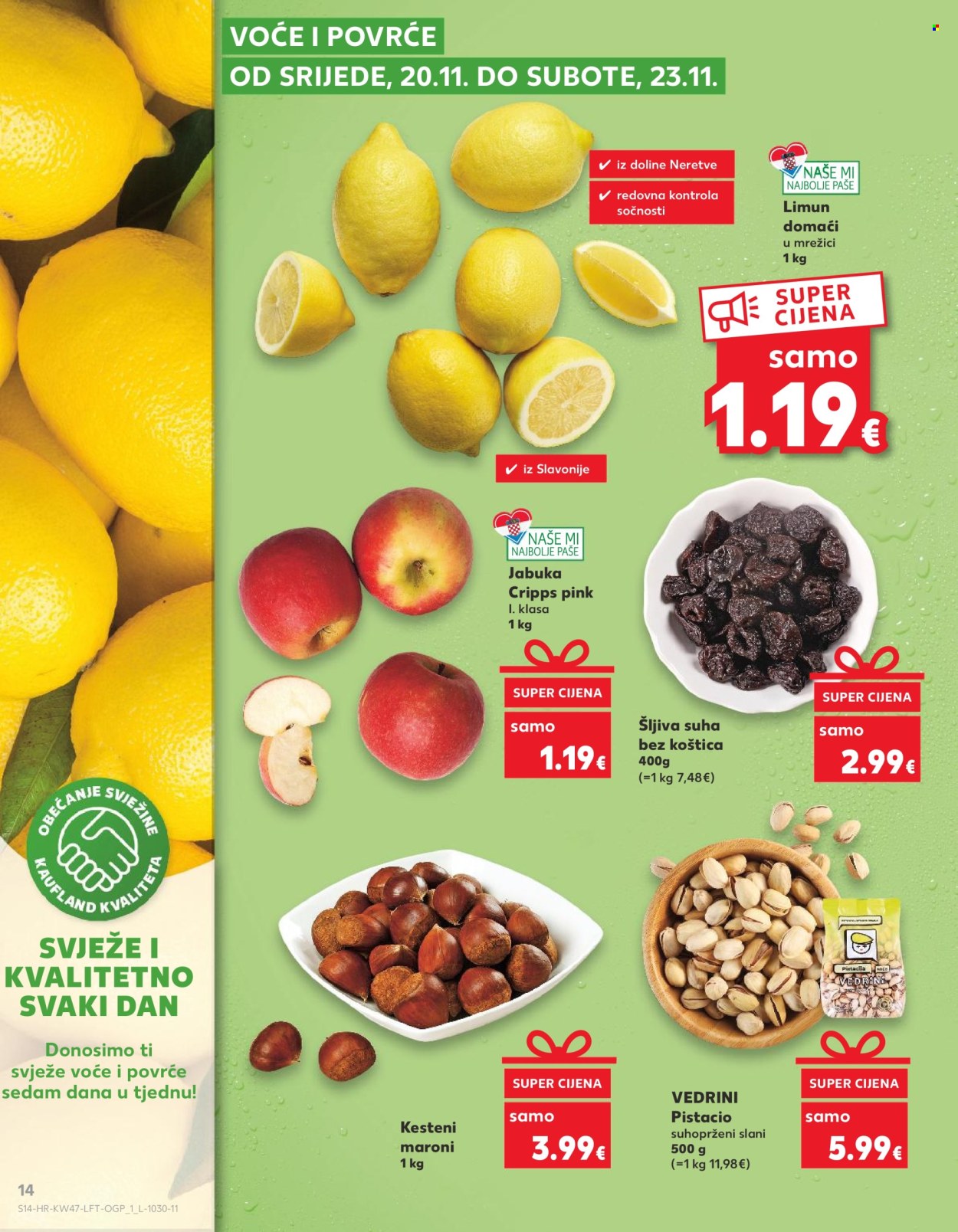 Kaufland katalog - 20.11.2024. - 26.11.2024. Stranica 14