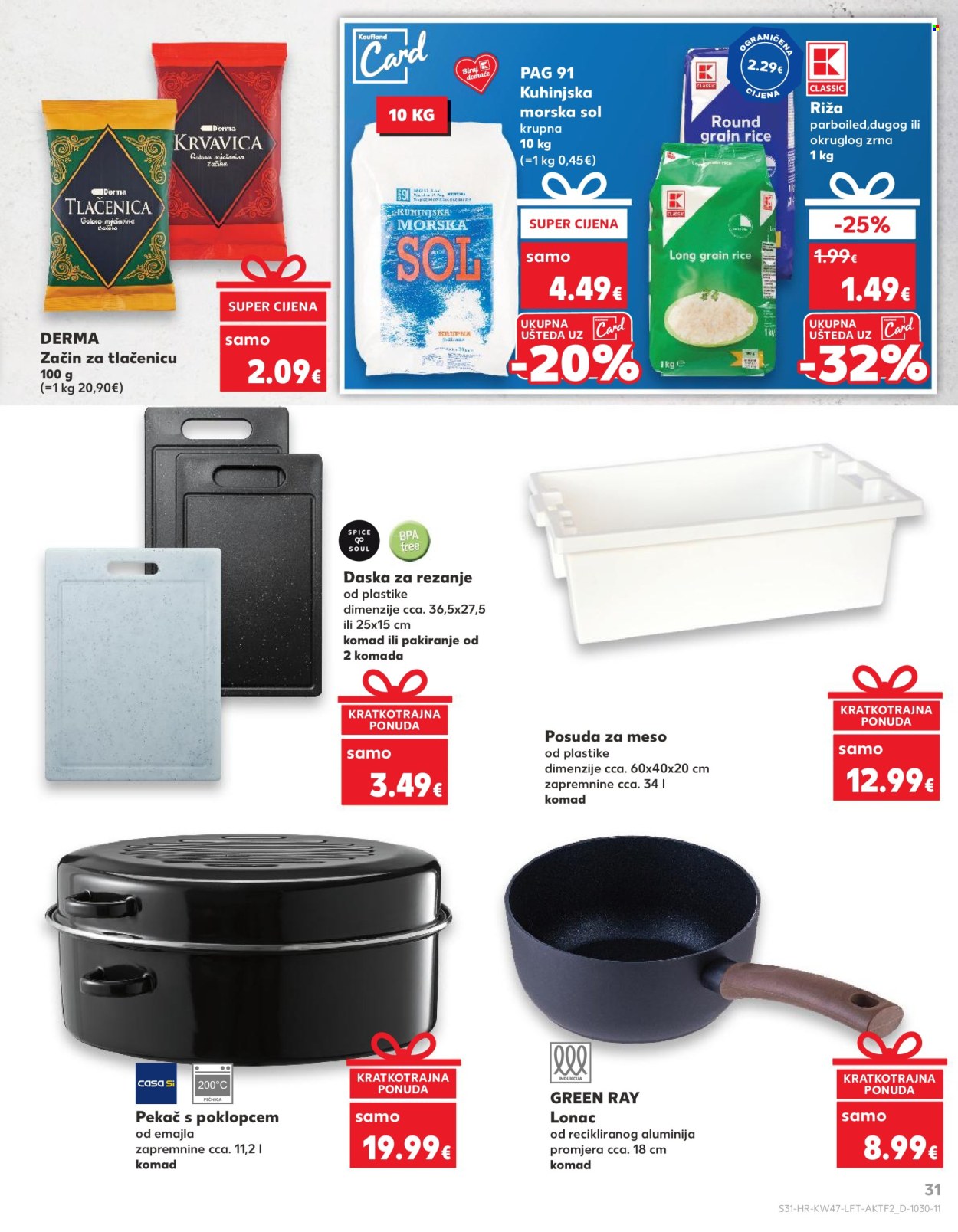 Kaufland katalog - 20.11.2024. - 26.11.2024. Stranica 31