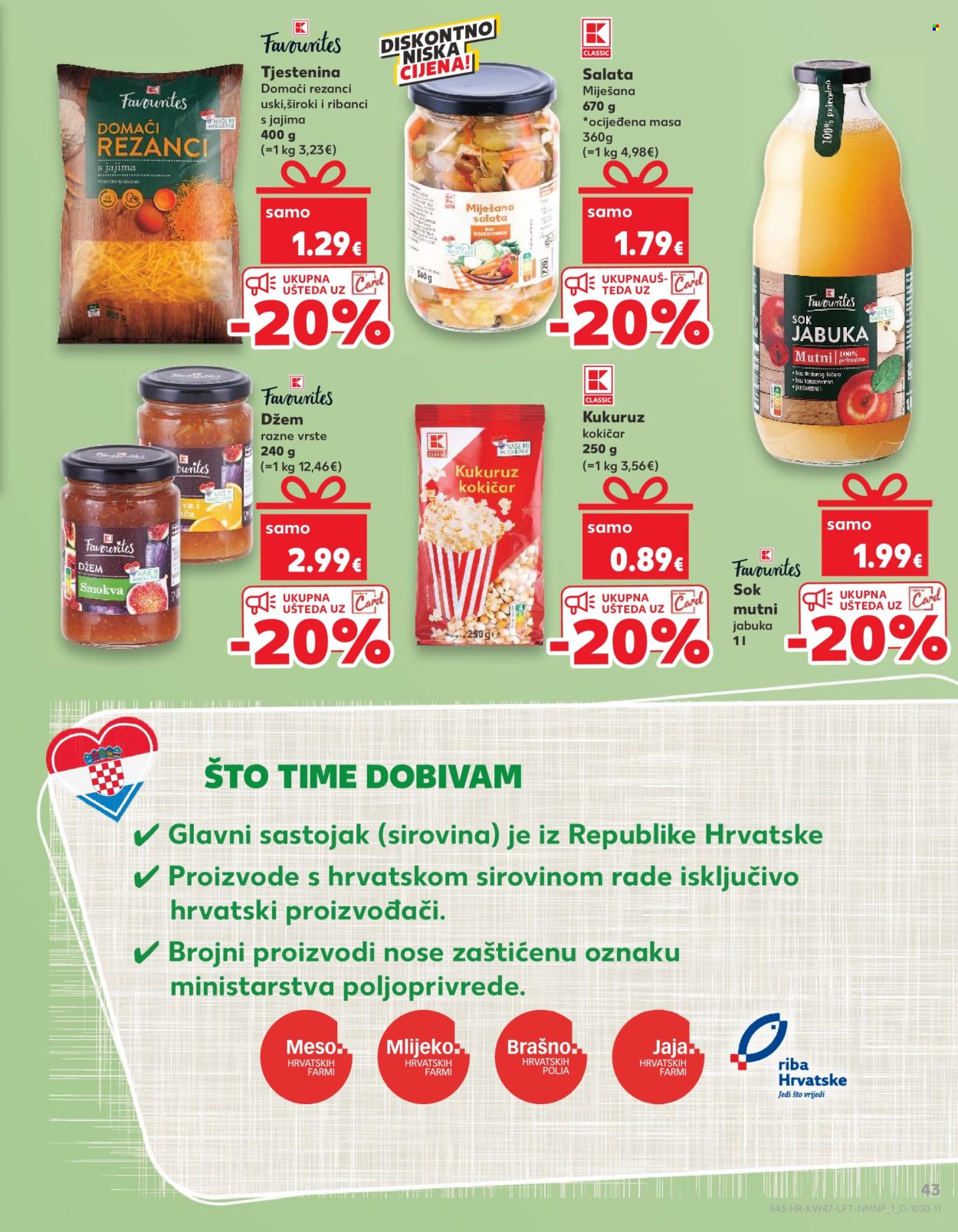 Kaufland katalog - 20.11.2024. - 26.11.2024. Stranica 43
