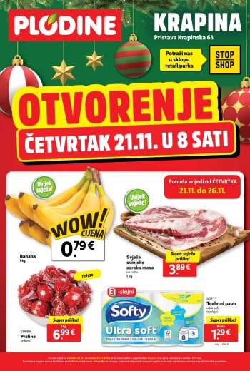 Plodine katalog - 21.11.2024. - 26.11.2024.