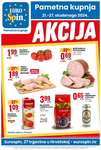 Eurospin katalog - 21.11.2024. - 27.11.2024.