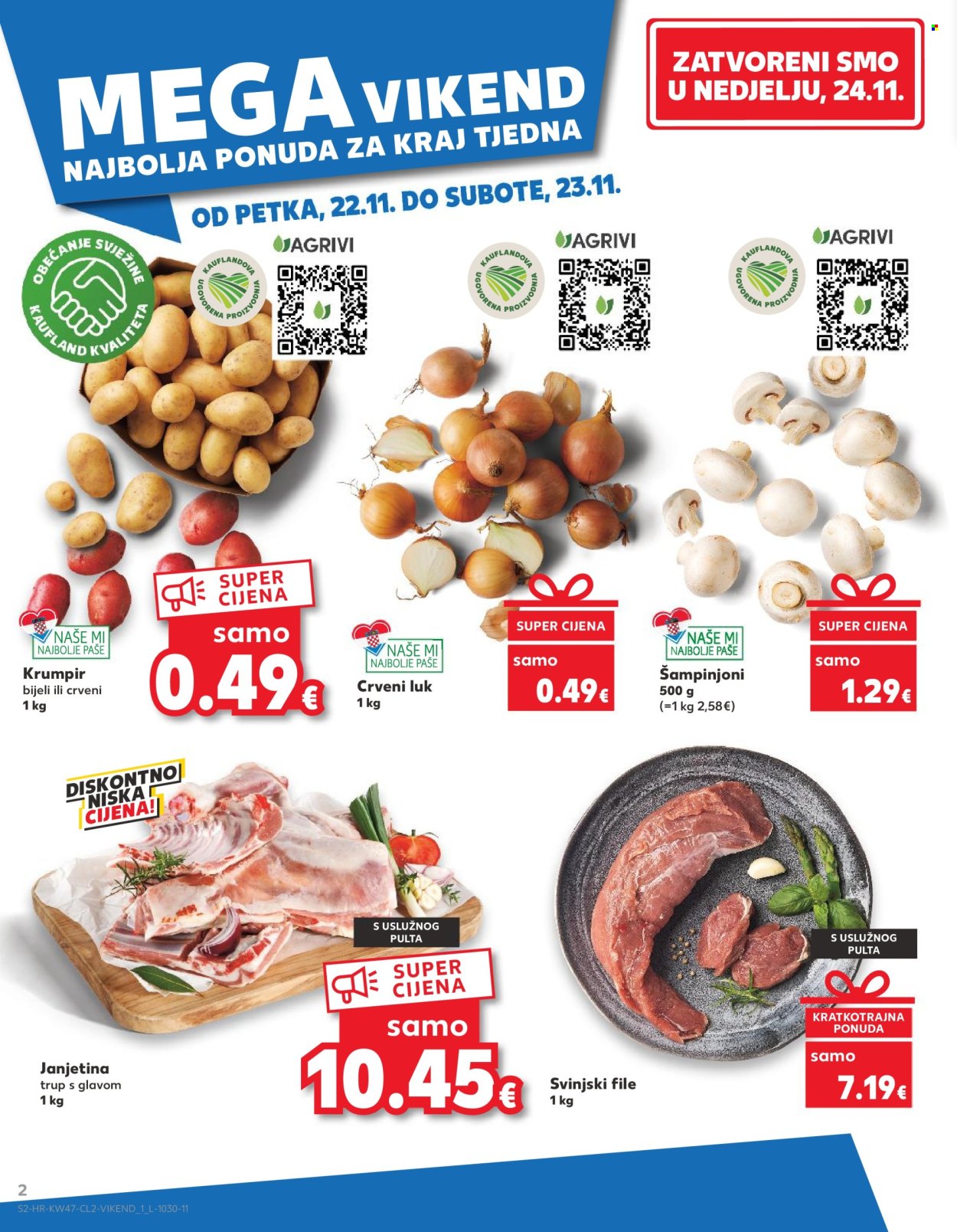 Kaufland katalog - 22.11.2024. - 26.11.2024. Stranica 2