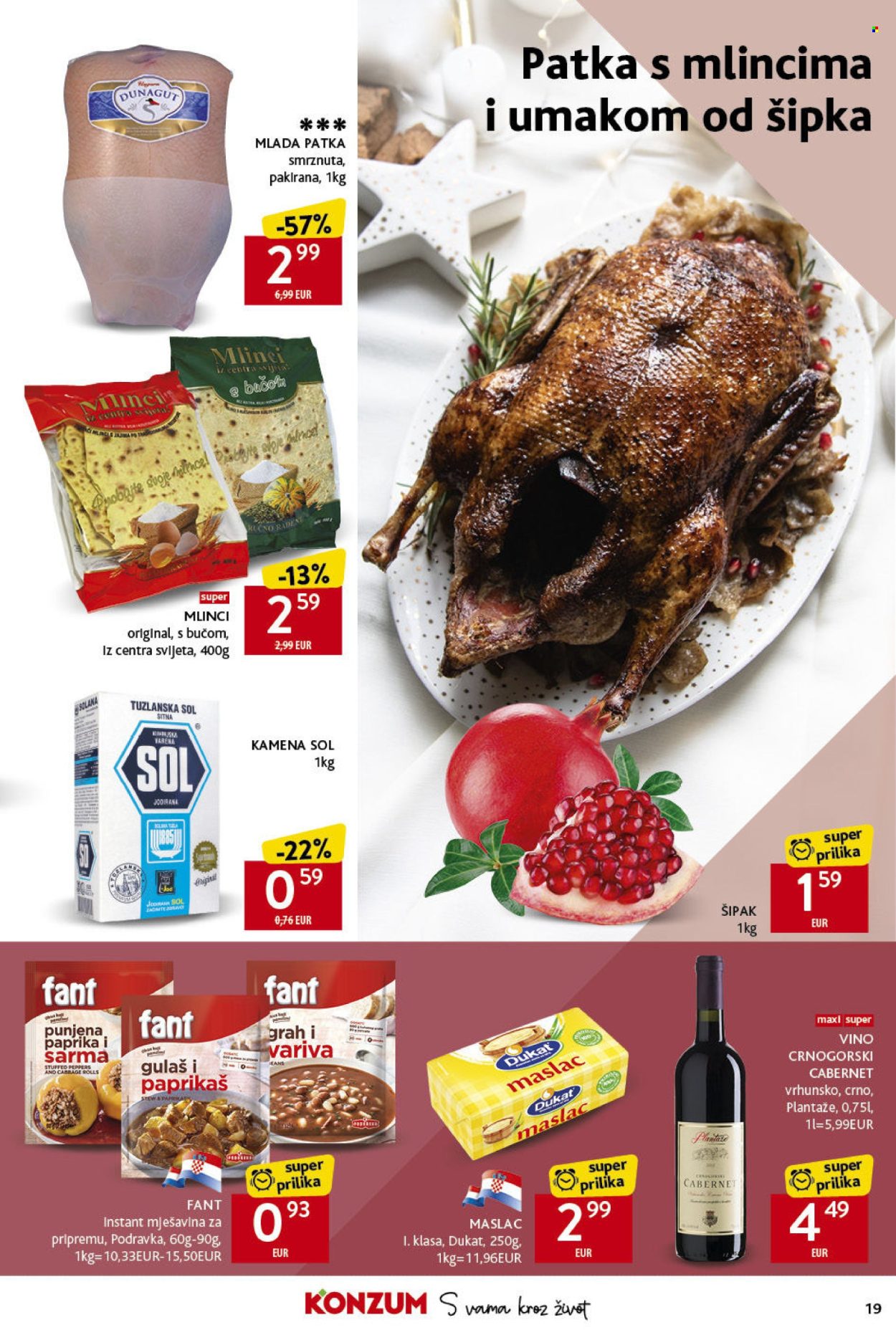 Konzum katalog - 21.11.2024. - 27.11.2024. Stranica 19