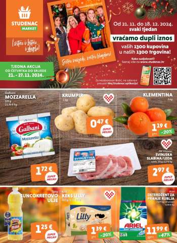 Studenac katalog - 21.11.2024. - 27.11.2024.