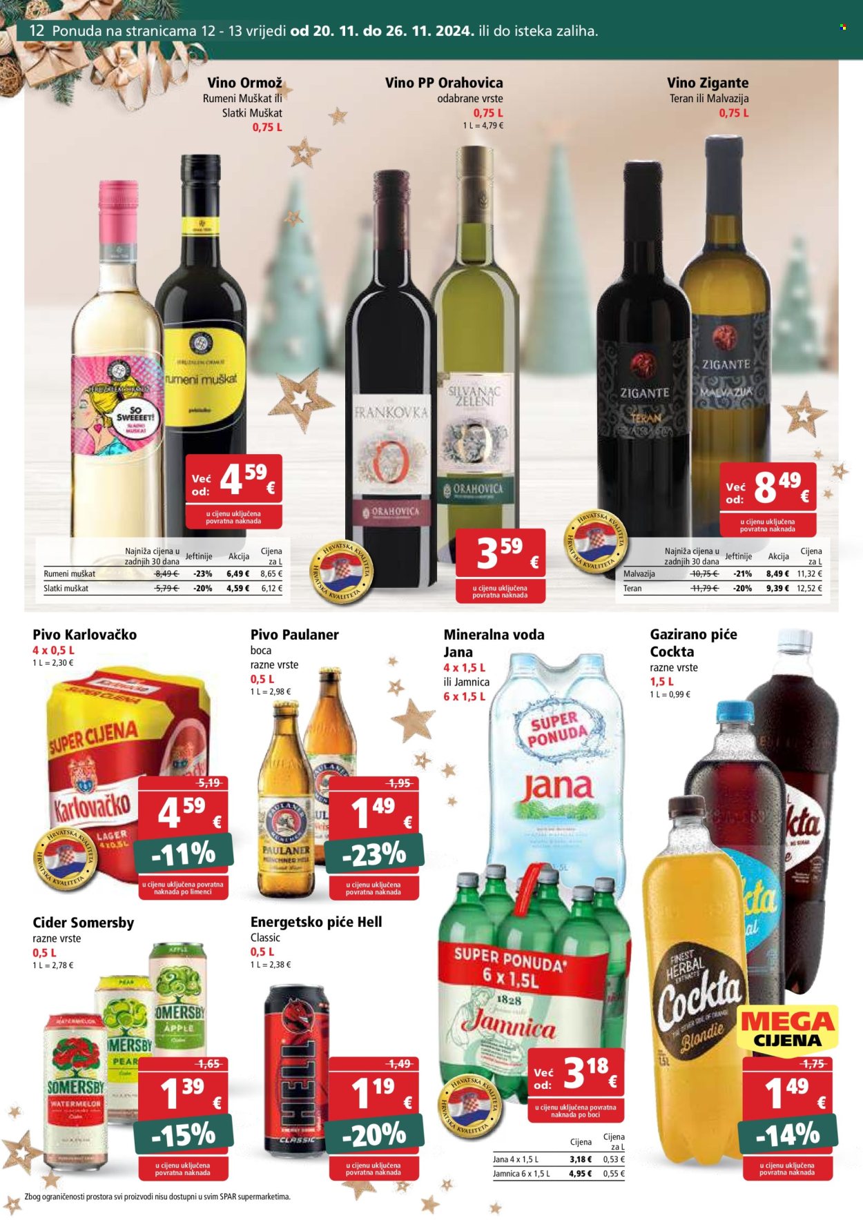 SPAR katalog - 20.11.2024. - 26.11.2024. Stranica 12