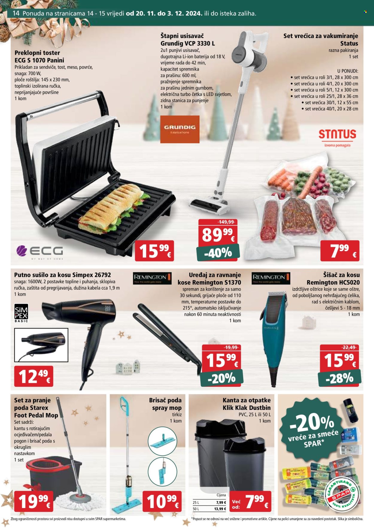 SPAR katalog - 20.11.2024. - 26.11.2024. Stranica 14