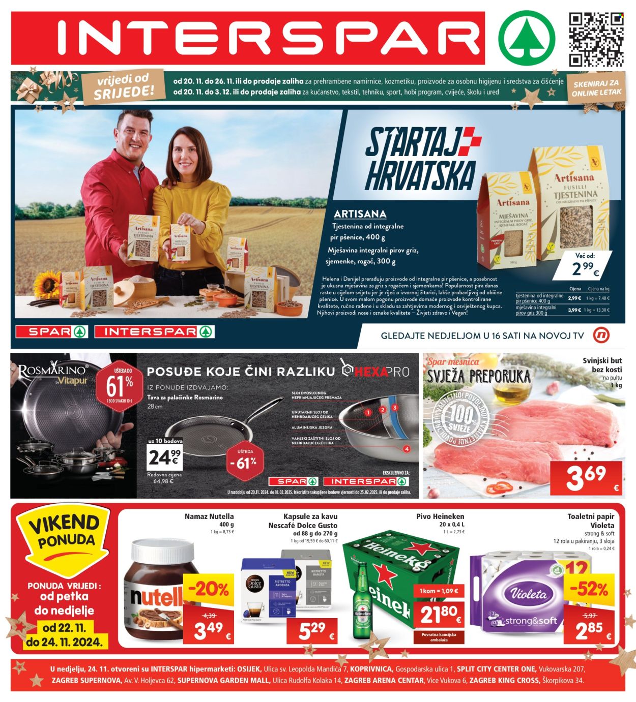 INTERSPAR katalog - 20.11.2024. - 26.11.2024. Stranica 1
