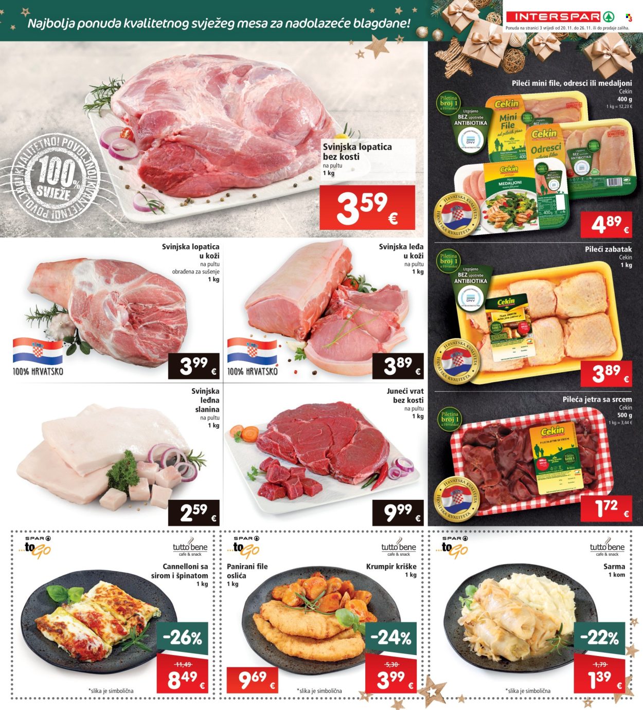 INTERSPAR katalog - 20.11.2024. - 26.11.2024. Stranica 3