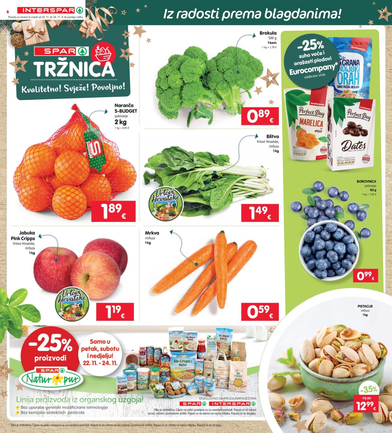 INTERSPAR katalog - 20.11.2024. - 26.11.2024. Stranica 6