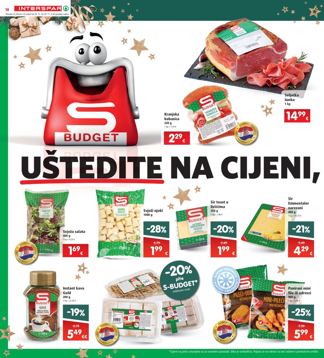INTERSPAR katalog - 20.11.2024. - 26.11.2024. Stranica 10