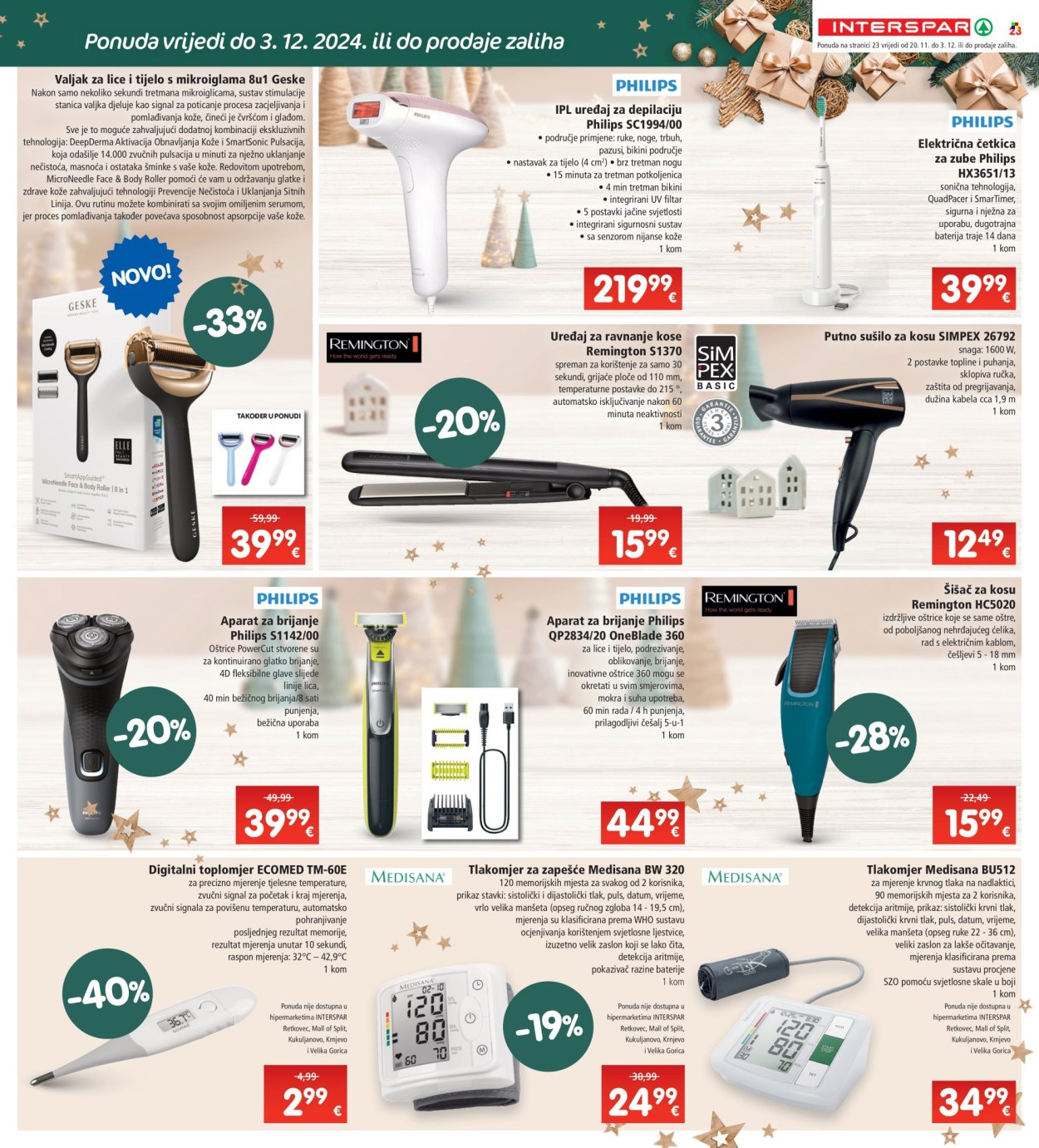 INTERSPAR katalog - 20.11.2024. - 26.11.2024. Stranica 23
