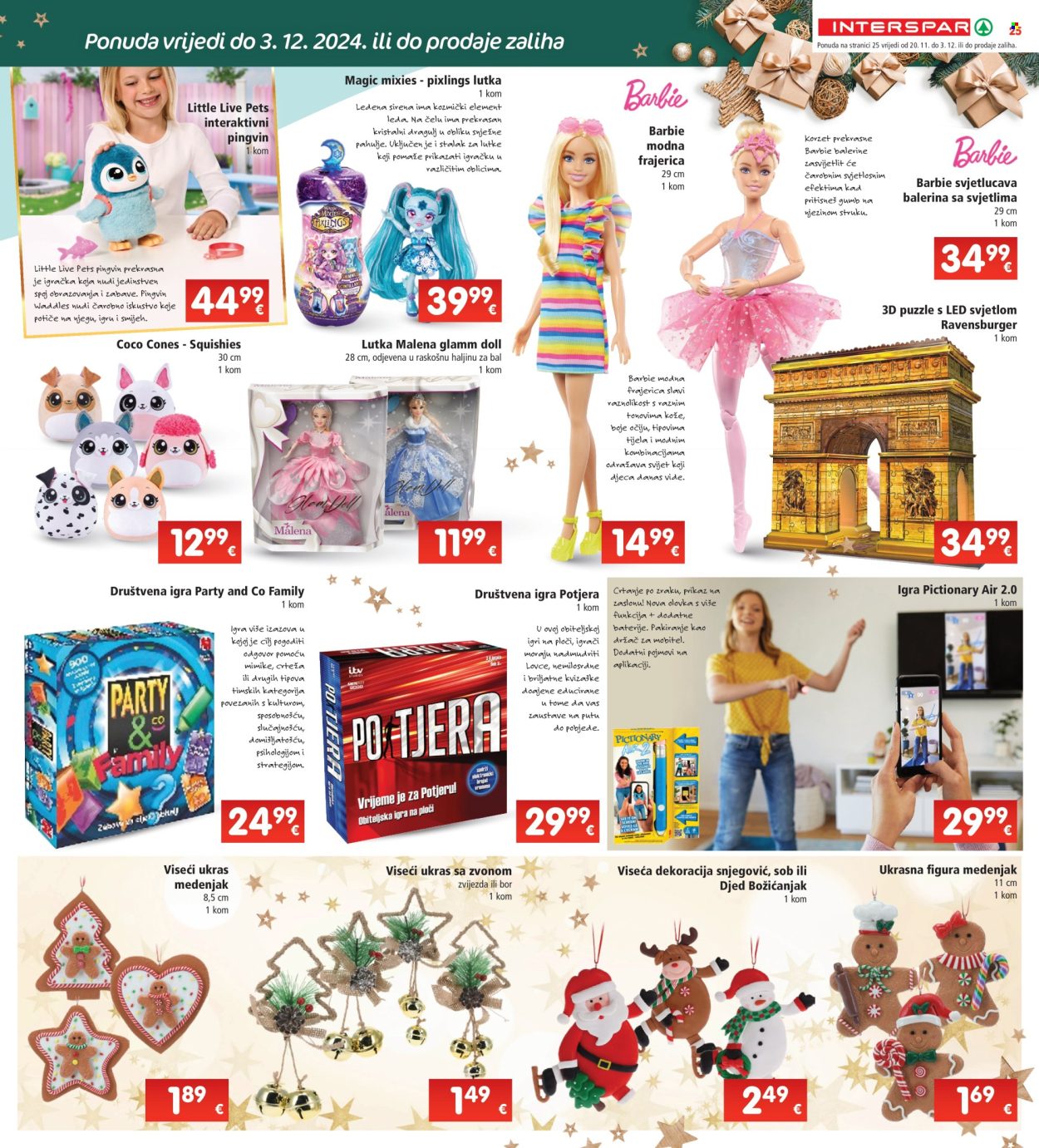 INTERSPAR katalog - 20.11.2024. - 26.11.2024. Stranica 25