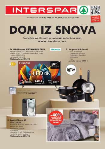 INTERSPAR katalog - 30.10.2024. - 07.01.2025.