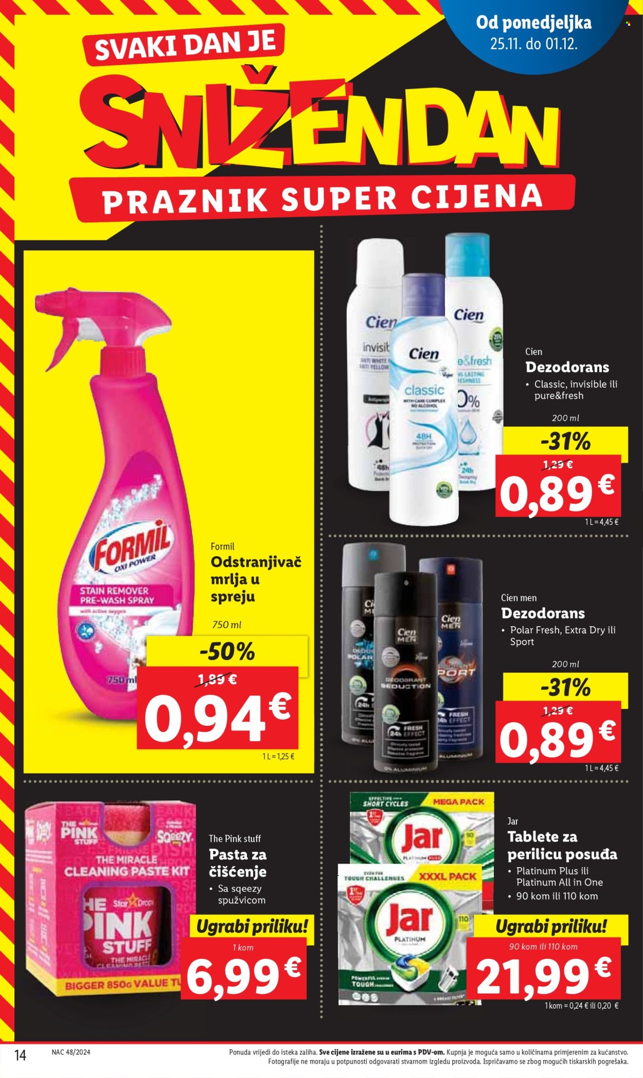 Lidl katalog - 25.11.2024. - 01.12.2024. Stranica 14