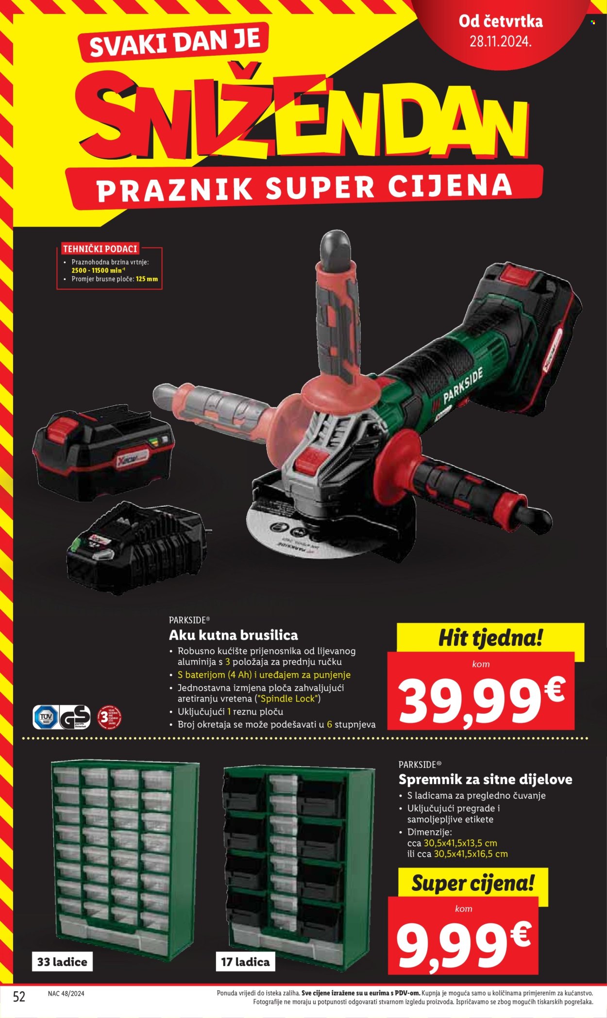 Lidl katalog - 25.11.2024. - 01.12.2024. Stranica 52