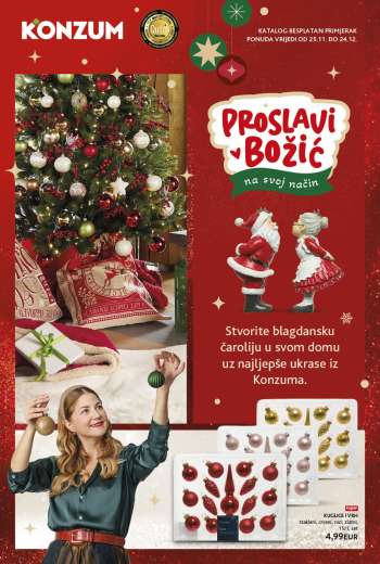 Konzum katalog - 25.11.2024. - 24.12.2024.