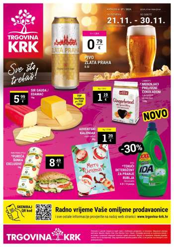 Trgovina KRK katalog - 21.11.2024. - 30.11.2024.